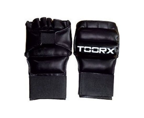 Перчатки для FitBox TOORX Lynx L чёрная экокожа Боксерская экипировка