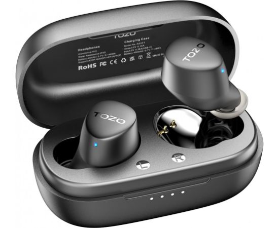 TOZO Agile Dots TWS Bluetooth Earbuds Black Aудио-видео