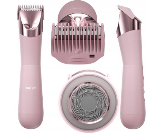 Trymer Enchen ENCHEN A4 Trymer Lady Różowy Epilatori, bikini trimmeri, sieviešu skuvekļi