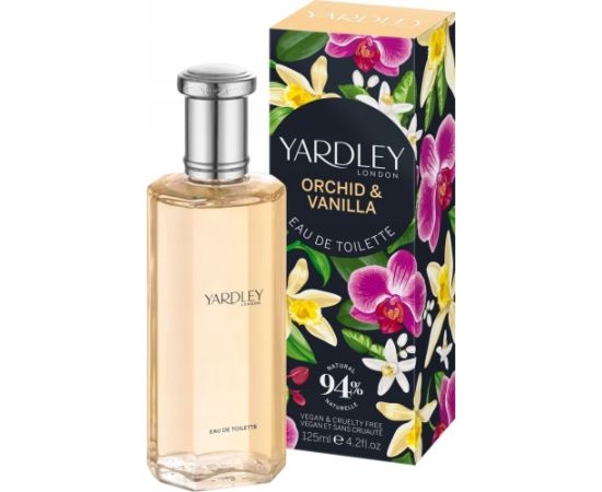 Yardley Yardley, Orchid & Vanilla, Eau De Toilette, For Women, 125 ml For Women Sieviešu Smaržas