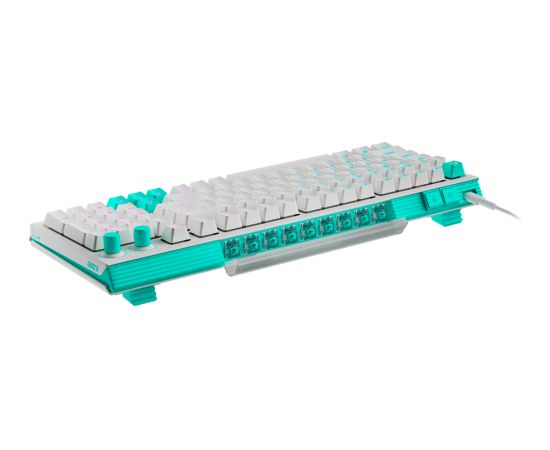 LOGITECH G512 X 98 Wired Gaming Keyboard - WHITE - US INT'L - USB - EMEA28i - 935 - TACTILE Klaviatūras