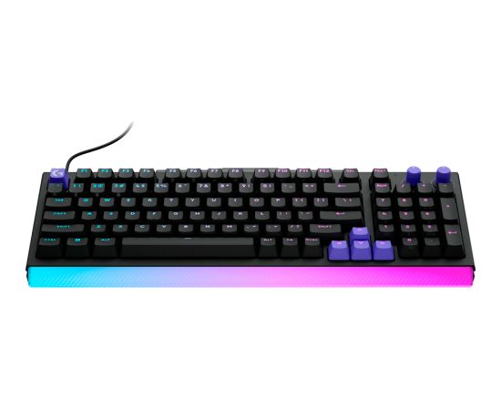 LOGITECH G512 X 98 Wired Gaming Keyboard - BLACK - US INT'L - USB - EMEA28i - 935 - TACTILE Klaviatūras