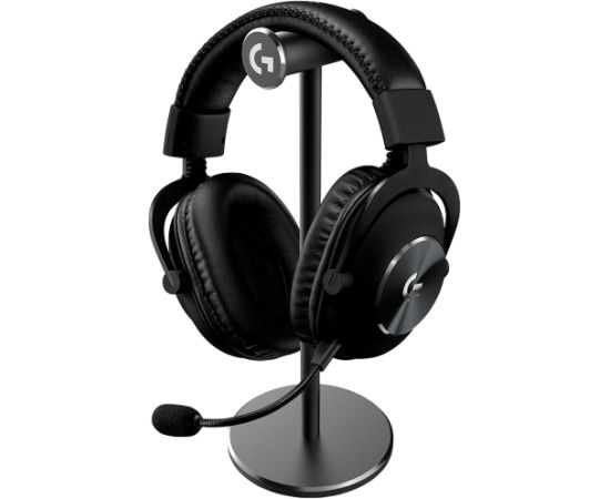 LOGITECH G PRO X Gaming Headset - BLACK - USB + Stand - EMEA-914 Jaunumi - Datori