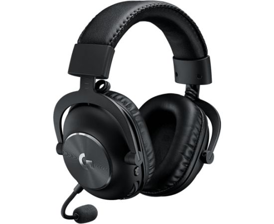 LOGITECH G PRO X Gaming Headset - BLACK - USB + Stand - EMEA-914 Jaunumi - Datori