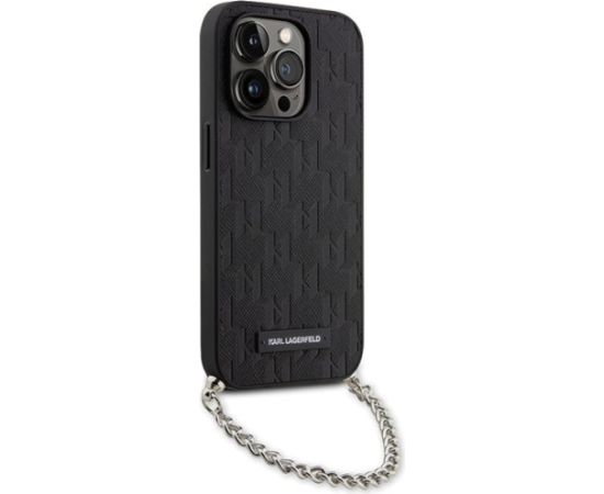 Karl Lagerfeld KLHCP14XSACKLHPK Aizmugurējais Apvalks Priekš Apple iPhone 14 Pro Max Neoriģinālie Maciņi