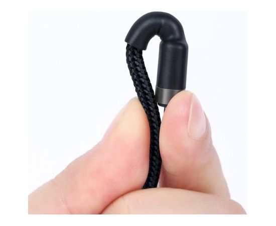 Baseus CATKLF-GG1 Cafule USB-C kabelis 60W 1m / pelēks/melns Data USB kabeļi