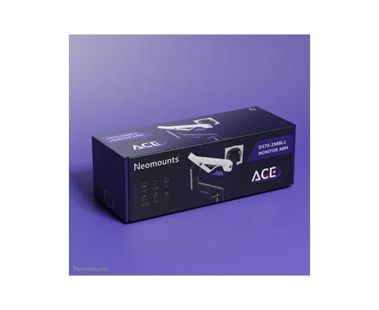 NEOMOUNTS DS70-256BL1 GAMING MONITOR ARM 24-57” - GAS SPRING - TOPFIX - 180°-STOP Крепления для телевизоров