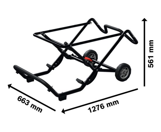 Bosch Powertools transport and work table GTA50W 0601B57000 (black, for Bosch table saws) Jaunumi -Dārzam