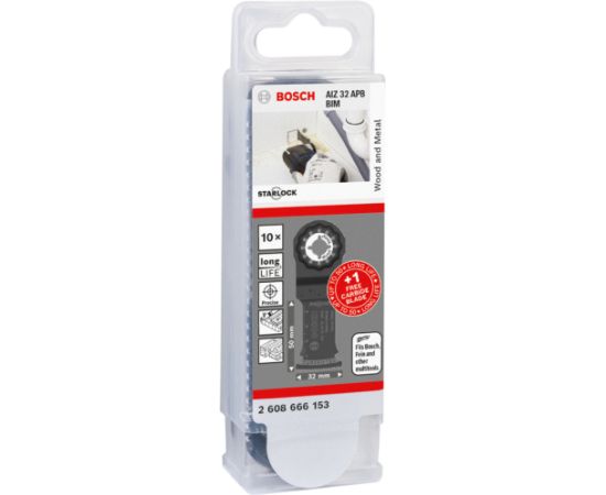 Bosch Powertools plunge saw blade set AIZ 32 APB + 1 EXPERT MultiMax AIZ 32 APIT (10 pieces) Новинки Для дома и сада 
