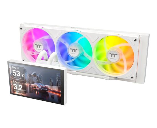 Thermaltake ST360 Ultra (white, 7" IPS LCD) Procesoru dzesēšana
