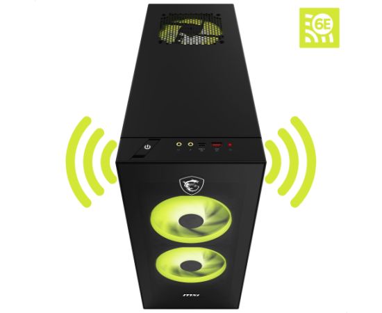 MSI MAG Infinite S AI 2NVM5-003AT (black/transparent, Windows 11 Home) Personālie datori
