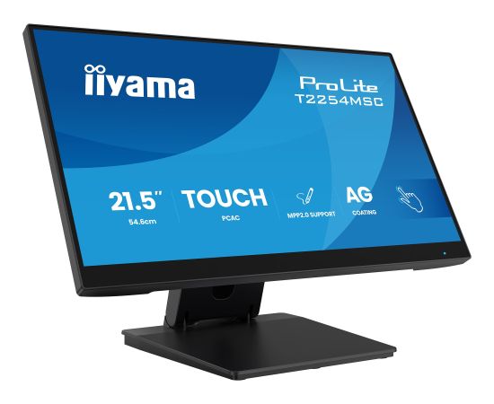Iiyama ProLite T2254MSC-B2AG (54.6 cm (21.5 inches), black (matt), FullHD, IPS, touchscreen, USB hub, 100Hz panel) Новинки Компьютерная техника