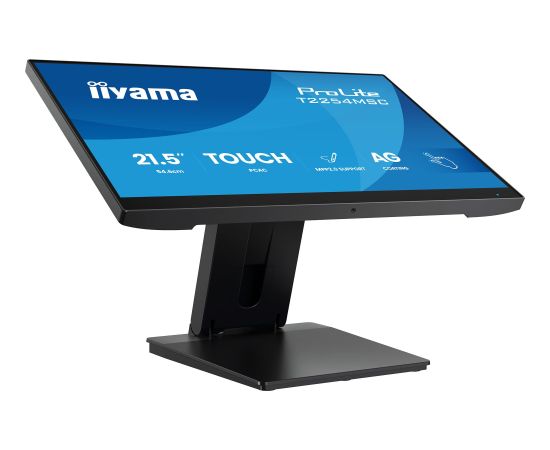 Iiyama ProLite T2254MSC-B2AG (54.6 cm (21.5 inches), black (matt), FullHD, IPS, touchscreen, USB hub, 100Hz panel) Новинки Компьютерная техника