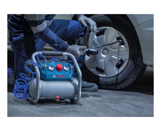 Bosch Powertools PRO GKO18V-51 cordless compressor (blue/silver) Jaunumi -Dārzam