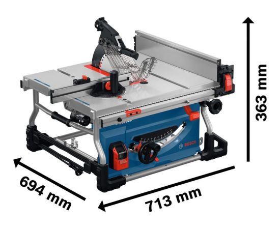 Bosch Powertools Table Saw GTS100-254 (Boxed) Jaunumi -Dārzam