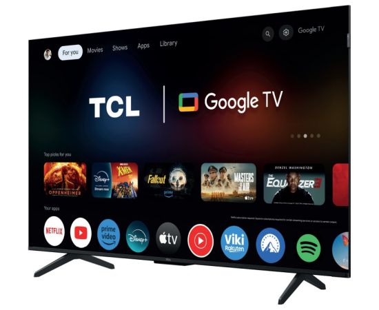 TCL 50P71K TV 127 cm (50") 4K Ultra HD Smart TV Wi-Fi Aluminium Телевизоры