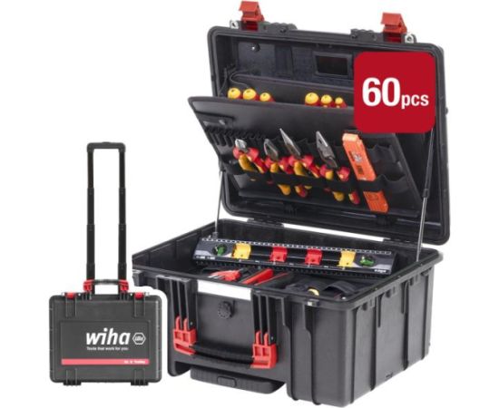 Instrumentu komplekts Wiha WWIHA45795; VDE; 60 gab. Mehāniskie instrumenti