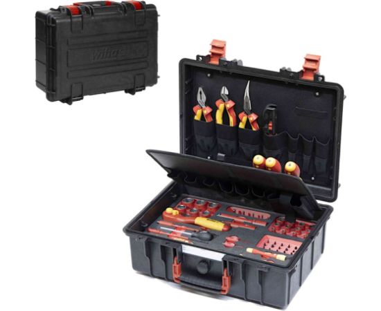 Instrumentu komplekts Wiha WWIHA45833; VDE; 62 gab. Mehāniskie instrumenti
