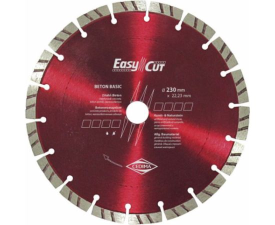 Dimanta griešanas disks Cedima 50006879; 230x22,23 mm Dažādi diski