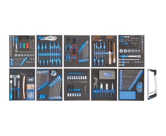 Instrumentu komplekts Gedore Magic TS-308; 308 gab. Mehāniskie instrumenti