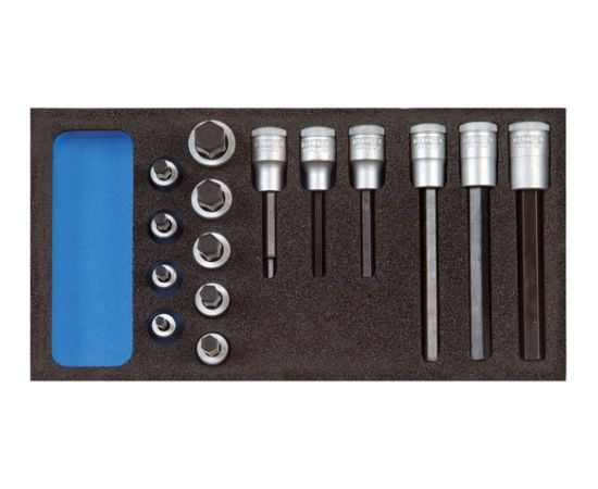 Uzgaļu komplekts Gedore 1500 CT1-IN 19 LKM; 15 gab. Mehāniskie instrumenti