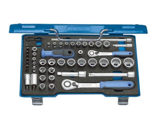 Uzgaļu komplekts Gedore D30 TX20 U-20; 3/8''; 1/4''; 53 gab. Mehāniskie instrumenti