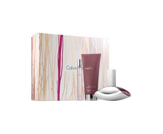 Calvin Klein Euphoria Gift Set EDP 100 ml, Body Lotion Euphoria 200 ml and miniature Euphoria EDP 10 ml 100ml Dāvanu komplekti