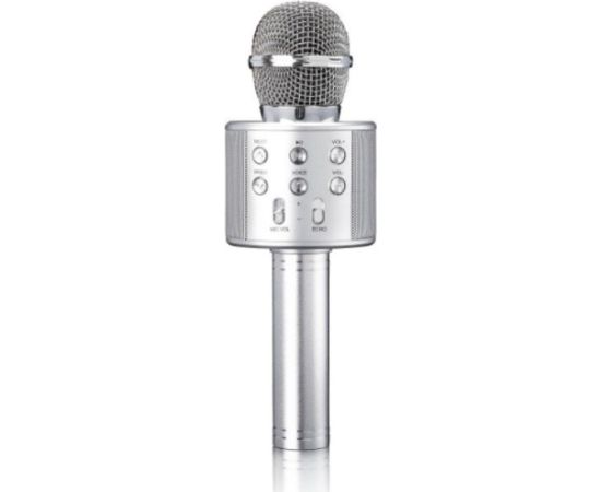 Lenco BMC-040SI Karaoke mikrofons Mikrofoni