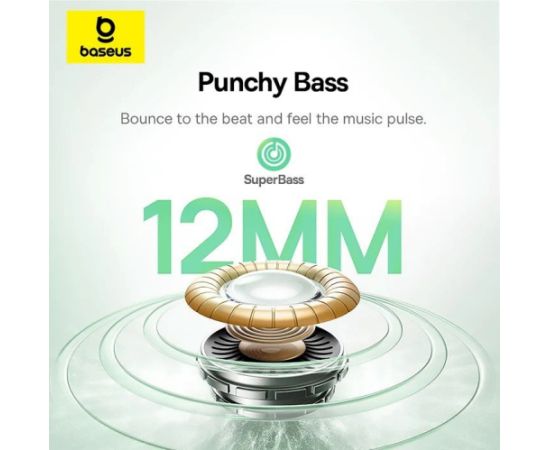 Baseus Bass BF1 NC In-Ear True Wireless Earphones Bezvadu austiņas / zils Austiņas