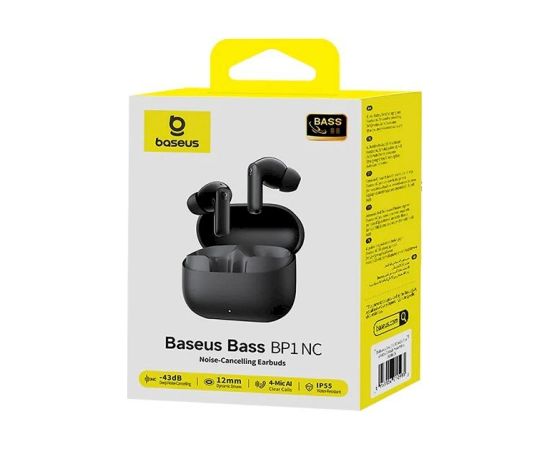 Baseus Bass BF1 NC In-Ear True Wireless Earphones Bezvadu austiņas / zils Austiņas