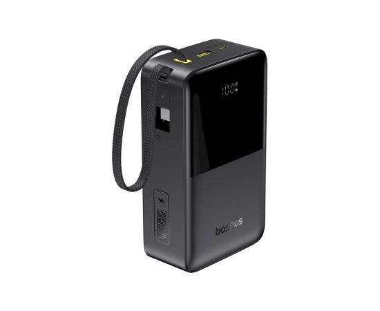 Baseus EnerFill FC51 Bipow 2 Pro Power Bank Portatīvais lādētājs 22.5W 30000mAh / kosmiski melns Power Banks