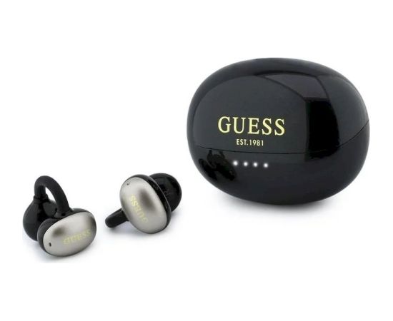 Guess Metallic Finish Classic Logo OWS Bezvadu Austiņas Austiņas