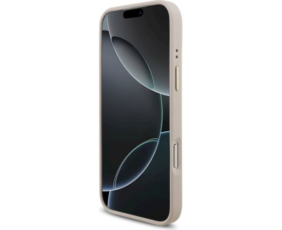 Guess 4G Big 4G Classic Logo Big Strap Metal Buttons Case for iPhone 17 Pro Max Rozā Neoriģinālie Maciņi