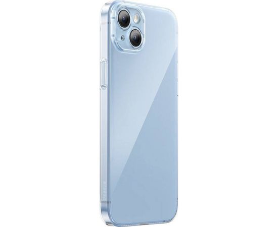Baseus Crystal Series Case Aizsargapvalks priekš iPhone 14 Plus + rūdītais stikls / caurspīdīgs Neoriģinālie Maciņi