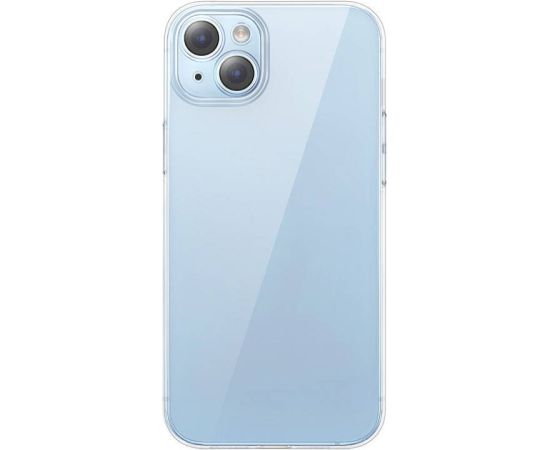 Baseus Crystal Series Case Aizsargapvalks priekš iPhone 14 Plus + rūdītais stikls / caurspīdīgs Neoriģinālie Maciņi