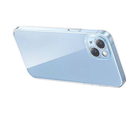 Baseus Crystal Series Case Aizsargapvalks priekš iPhone 14 Plus + rūdītais stikls / caurspīdīgs Neoriģinālie Maciņi
