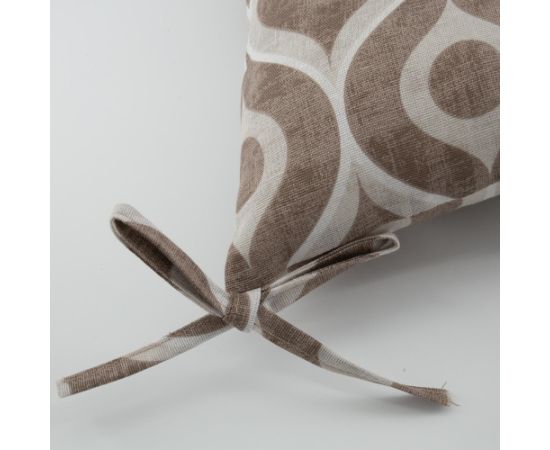 Cushion for chair LONETA NEW 40x40cm, beige motif Новинки Для дома и сада 