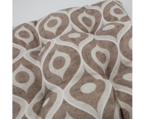 Cushion for chair LONETA NEW 40x40cm, beige motif Новинки Для дома и сада 