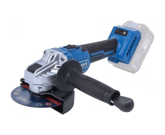Cordless angle grinder BC-AG125P-X, carcass, Scheppach Шлифовальные станки