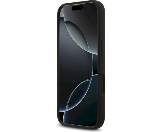 Guess Silicone Big 4G Script case Защитный чехол для iPhone 17 / чёрный Чехлы - альтернативные