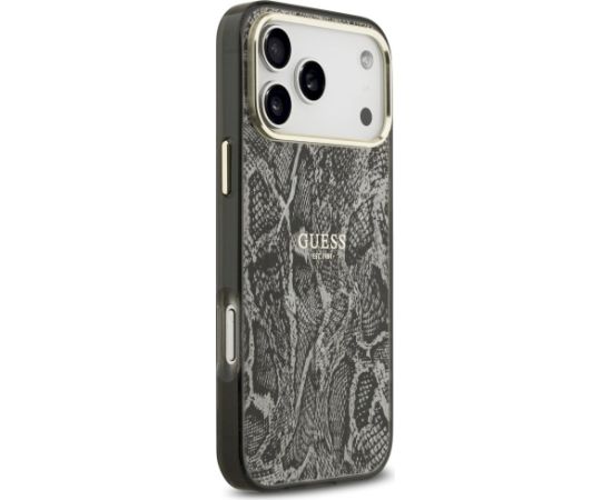 Guess Python Pattern MagSafe Case Защитный чехол для iPhone 17 Pro Max / чёрный Чехлы - альтернативные