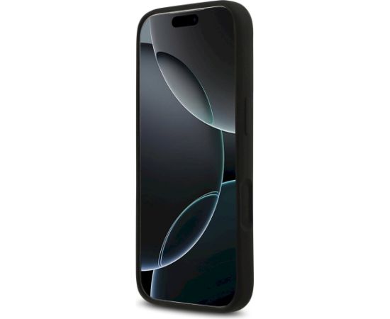 Guess Silicone Big 4G Script case Защитный чехол для iPhone 17 Pro / чёрный Чехлы - альтернативные