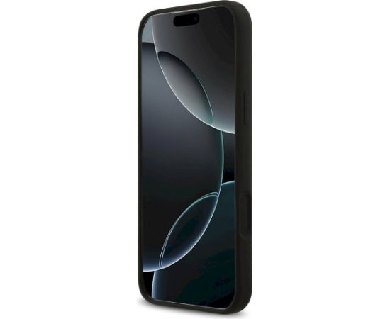 Guess Silicone Big 4G Script case Защитный чехол для iPhone 17 Pro Max / чёрный Чехлы - альтернативные