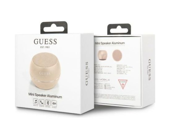 Guess Speaker Bluetooth GUWSALGED Speaker mini Bezvadu skaļruņi