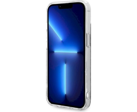 Guess GUHMP14MH4STK Hardcase 4G MagSafe Aizsargapvalks priekš iPhone 14 Plus / 15 Plus 6.7" / melns Neoriģinālie Maciņi
