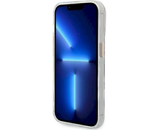 Guess GUHMP14LHTRMD Metal Outline MagSafe Aizsargapvalks priekš iPhone 14 Pro 6,1" / zelta Neoriģinālie Maciņi
