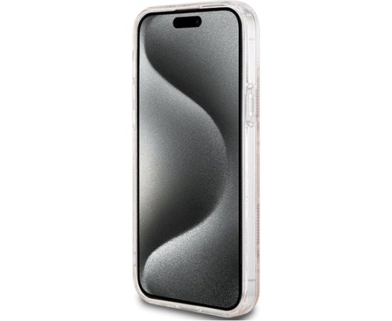 Guess GUHMP15MHGCUSTGW Hardcase IML GCube MagSafe Aizsargapvalks priekš iPhone 15 Plus/14 Plus 6.7" / brūns Neoriģinālie Maciņi