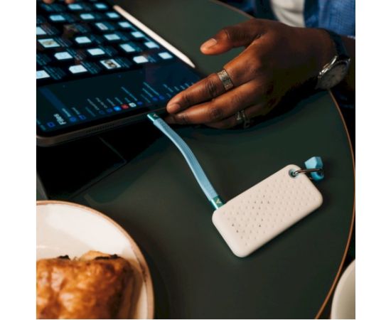 Verbatim 32320 External Drive Pocket SSD Ārējais disks 1TB USB-C 3.2 gen.2 / balts-gaiši zils Ārējie cietie diski HDD SSD