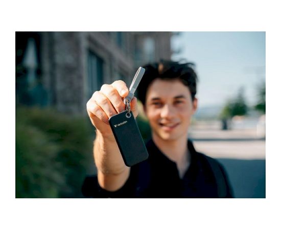 Verbatim 32415 Pocket SSD Ārējais disks 256GB USB-C 3.2 gen.2 / melni-pelēks Ārējie cietie diski HDD SSD