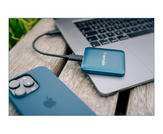 Verbatim 32075 External Drive Snapback SSD Ārējais disks 1TB USB-C / zils Ārējie cietie diski HDD SSD